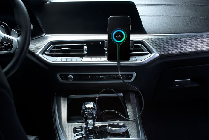 Kabel USB C do Lightning Forcell F-Energy PD 3A 27W Carbon 1 m CB-01C czarny