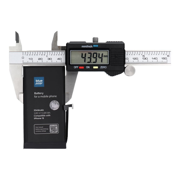 Bateria do iPhone 15 3349 mAh Blue Star HQ