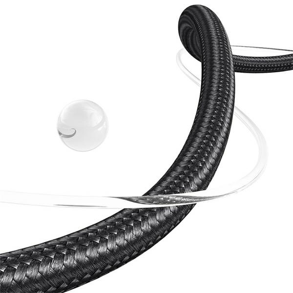 USAMS SET Kabel USB na USB-C 3A 1.2m Fast Charging stalowy/tarnish 30 szt. SJ718ZJ01 (US-SJ718)