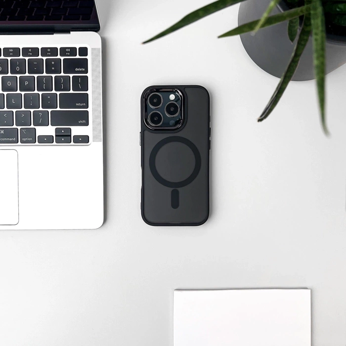 Etui Fashion Case na Samsung Galaxy S26 kompatybilne z MagSafe - czarne