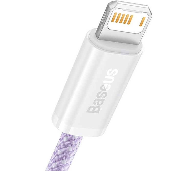 BASEUS kabel USB do Apple Lightning 8-pin 2,4A Dynamic Series CALD000405 1m fiolet
