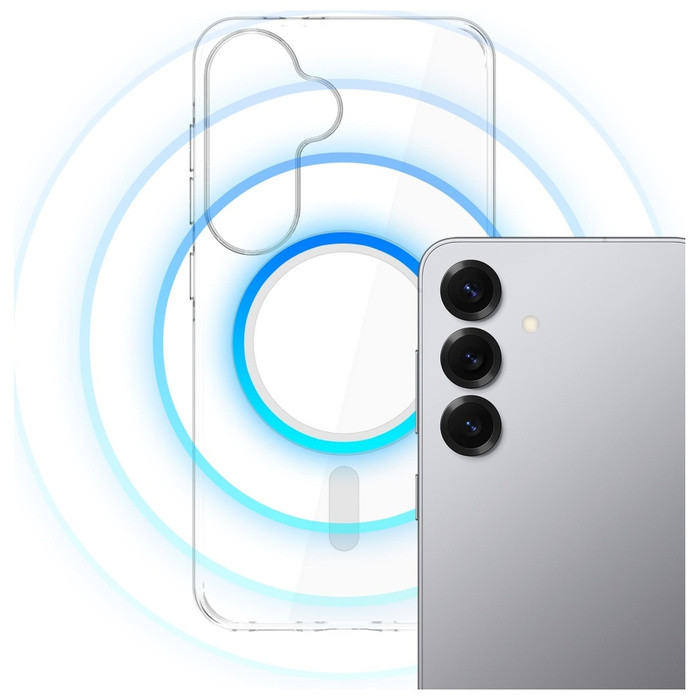 Etui 3MK EverClear MagCase do Samsung    Galaxy S25