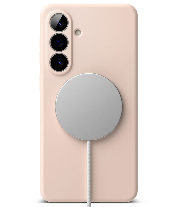 RINGKE SILICONE MAGNETIC MAGSAFE GALAXY S26+ PLUS PINK SAND