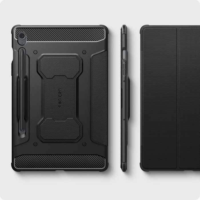 Etui Spigen Rugged Armor ”pro” Galaxy Tab S9 Fe 10.9 X510 / X516b Black Case