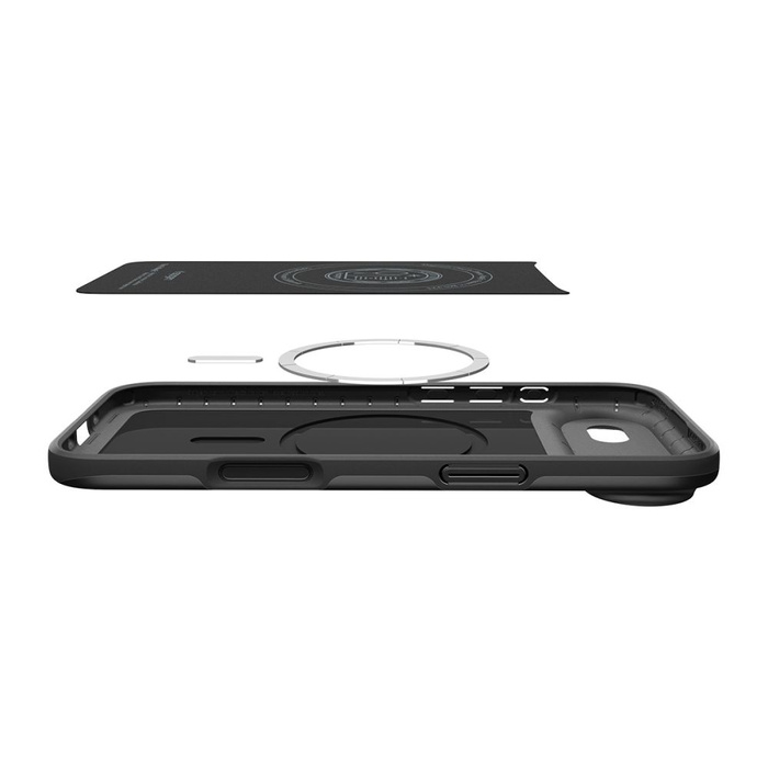 ETUI SPIGEN IPHONE 17 AIR THIN FIT MAG MAGSAFE BLACK