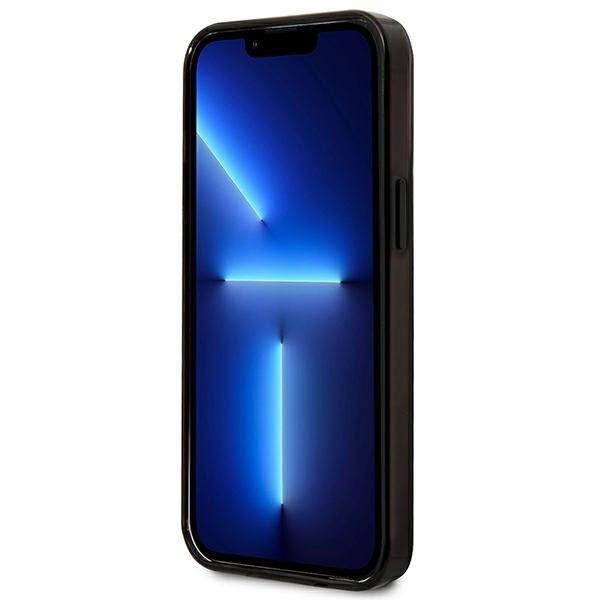 Etui KARL LAGERFELD Apple iPhone 13 Pro Gradient Ikonik Karl & Choupette Czarny Hardcase