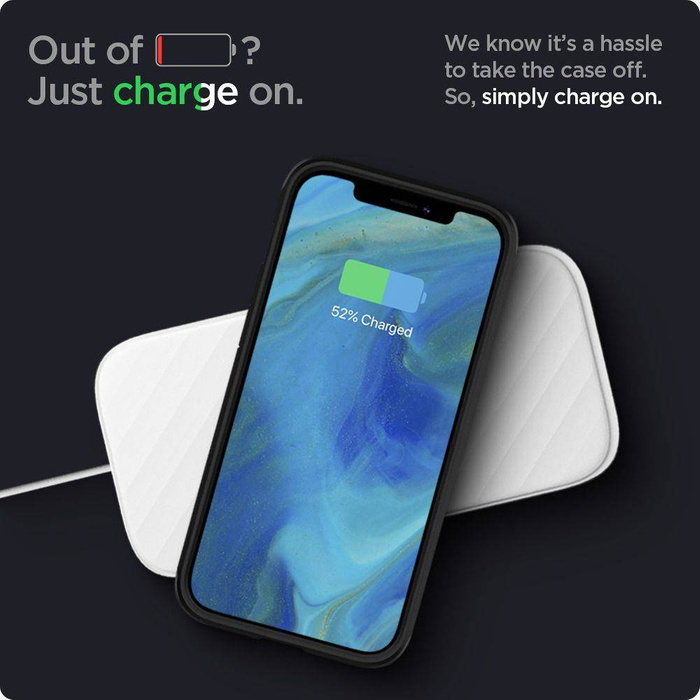 Etui SPIGEN Tough Armor iPhone 12 12 Pro Black Czarne Case