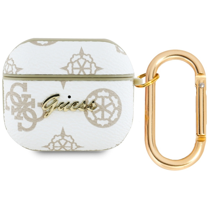 Guess GUA3PG4GPH AirPods 3 cover          biały/white 4G Hook