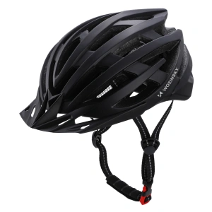 Kask rowerowy MTB Wozinsky z tylną lampką USB L - czarny