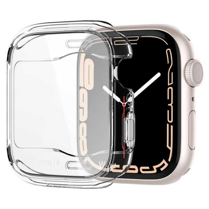 Etui SPIGEN ULTRA HYBRID APPLE WATCH 7 / 8 / 9 (41 MM) CRYSTAL CLEAR