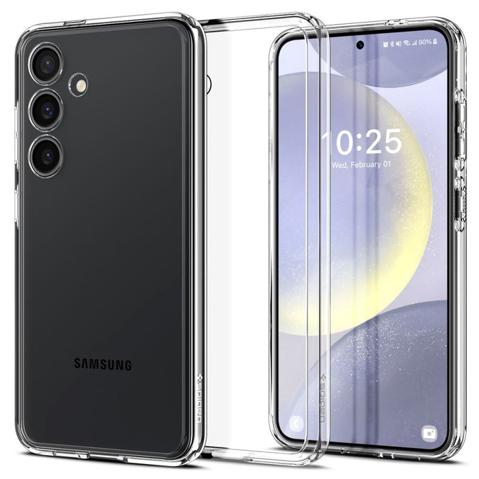 Etui Spigen Ultra Hybrid Samsung Galaxy S24+ Plus Crystal Clear Case