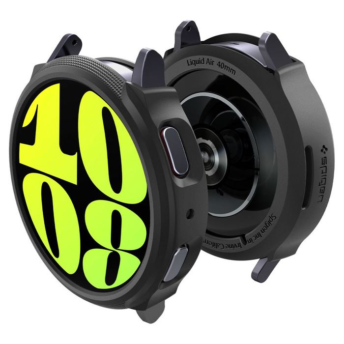 ETUI SPIGEN LIQUID AIR SAMSUNG GALAXY WATCH 7 (40 MM) MATTE BLACK