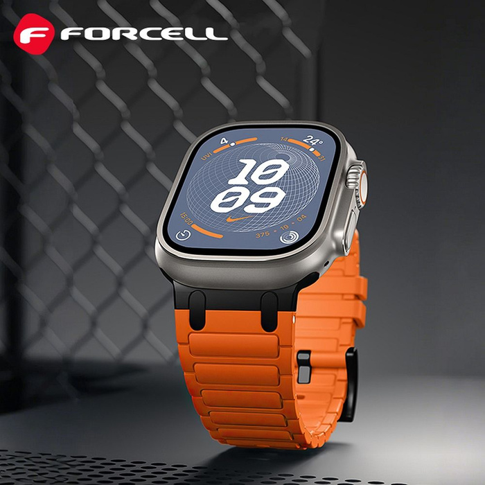 Pasek do Apple Watch Forcell F-Design FA06 dziurki silikon 38 / 40 / 41 mm niebieski