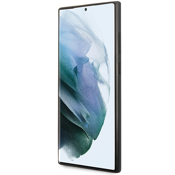 Etui Guess GUHCS23LG4GFGR S23 Ultra S918 szary/grey hardcase 4G Metal Gold Logo Case