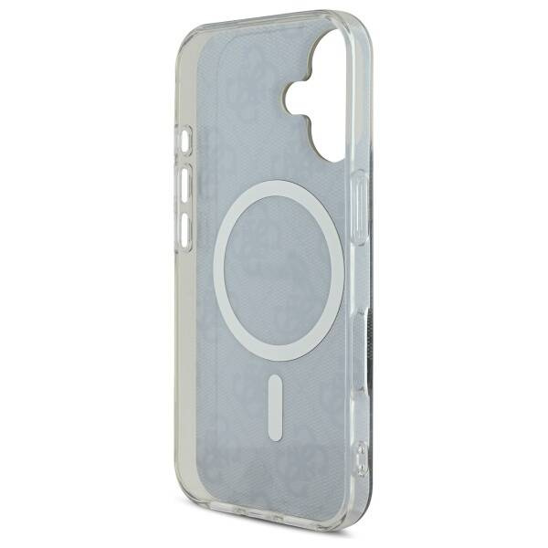 Etui Guess iPhone 16 6.1" czarny/black hardcase IML 4G MagSafe