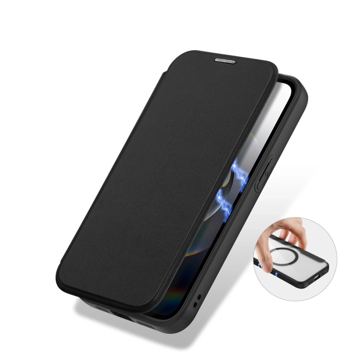 Etui Dux Ducis Skin X Pro z MagSafe na iPhone 16e - czarne