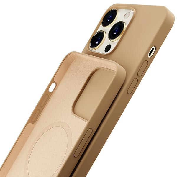 3MK Hardy Case iPhone 14 Pro Max 6,7" złoty/gold MagSafe