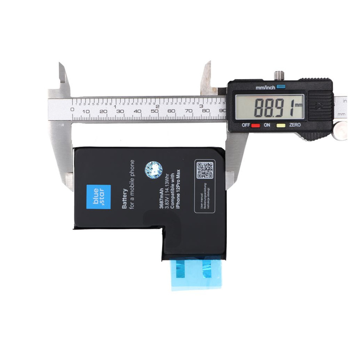 Bateria bez BMS do iPhone 12 PRO MAX 3687 mAh Blue Star HQ
