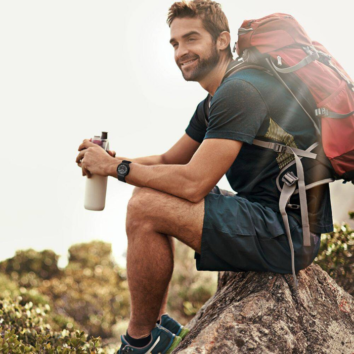 TECH-PROTECT  SILICONE GARMIN FENIX 5 / 6 / 6 PRO / 7 / 8 (47 MM) / E ORANGE