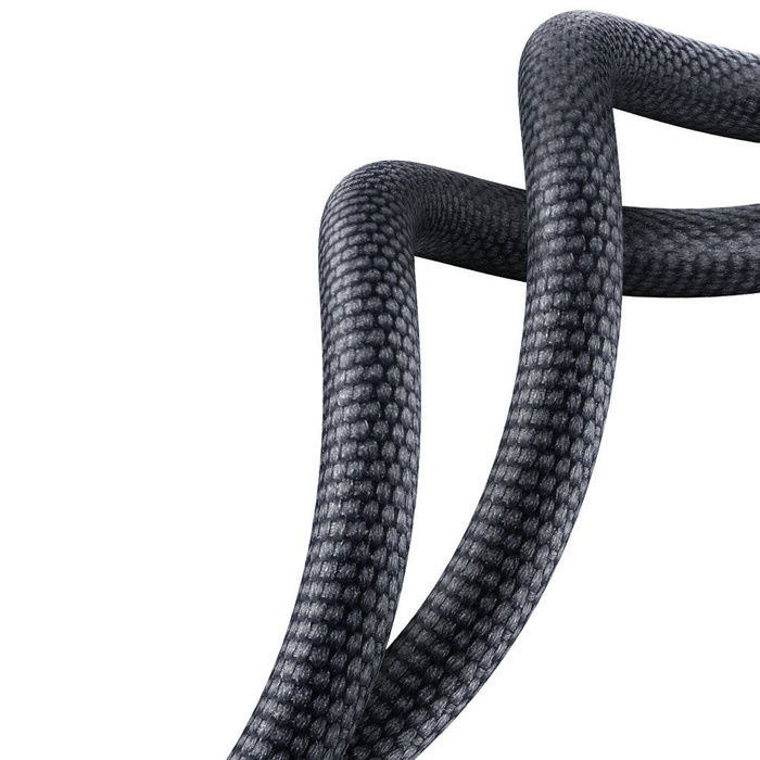 Baseus Crystal Shine Series kabel przewód USB do szybkiego ładowania i transferu danych USB Typ A - USB Typ C 100W 2m czarny (CAJY000501)