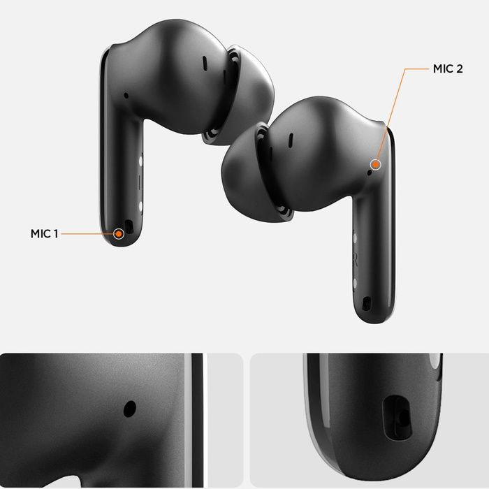 SŁUCHAWKI BEZPRZEWODOWE SPIGEN SA2400 ANC IN-EAR EARPHONE BIAŁE