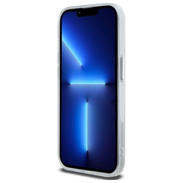 Karl Lagerfeld KLHMP14XHLSKCH iPhone 14 Pro Max 6.7" biały/white hardcase IML Metal Karl&Choupette Head MagSafe