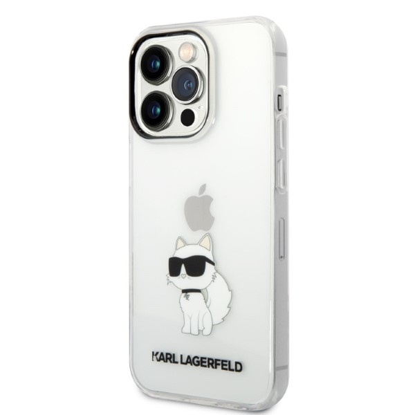 Etui KARL LAGERFELD Apple iPhone 14 Pro IML NFT Choupette Bezbarwny Hardcase