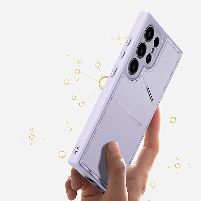 Etui Dux Ducis Rafi ll Mag do Samsung Galaxy S24 Ultra - fioletowe