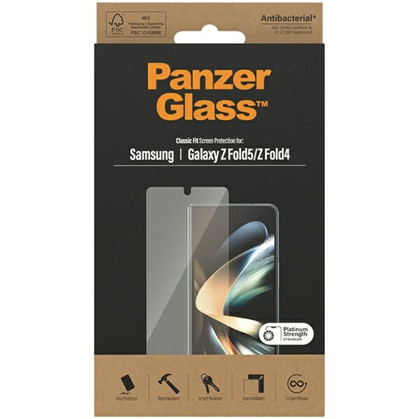 PanzerGlass Classic Fit Samsung Z Fold 5 F946 / Fold 4 F936 Screen Protection Antibacterial 7314