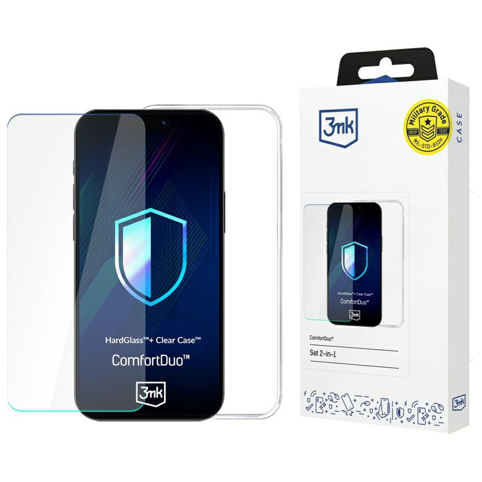 Zestaw 3MK Comfort Duo do Samsung Galaxy  A36/A56 przezroczysty