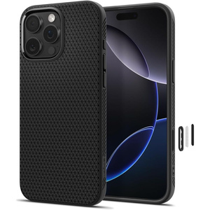 ETUI SPIGEN IPHONE 16 PRO MAX LIQUID AIR ”T” MAG MAGSAFE MATOWE CZARNE