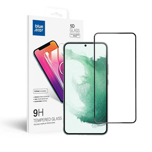 Szkło hartowane do Samsung Galaxy S23 PLUS (full glue / case friendly) Blue Star 5D czarne