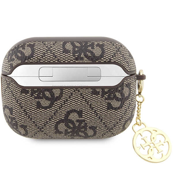 Etui Guess GUAP2G4GSMW AirPods Pro 2 cover brązowy/brown 4G Charm Collection Case