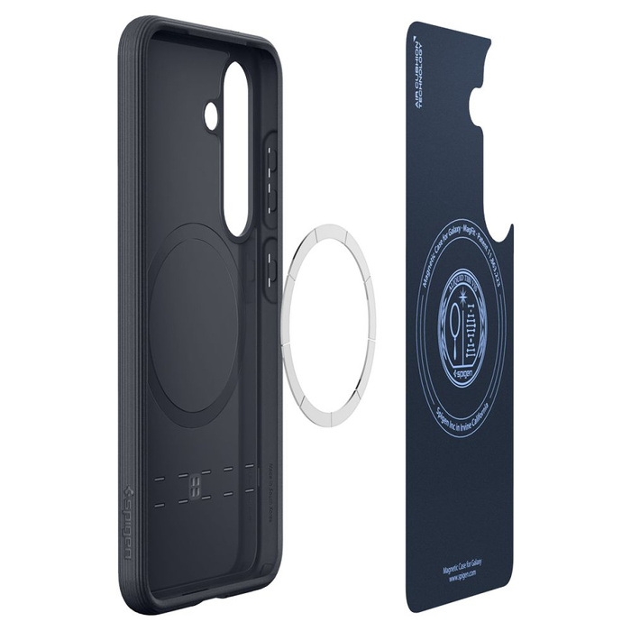 ETUI SPIGEN SAMSUNG GALAXY S25 PARALLAX MAG MAGSAFE NAVY VIOLET