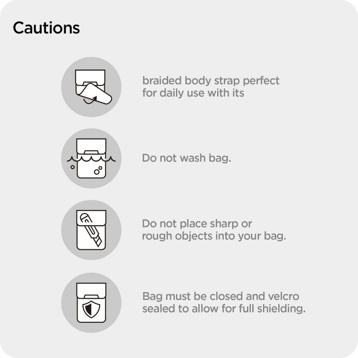 Klatka Faradaya Spigen Pouch Rfid Signal Blocker Black