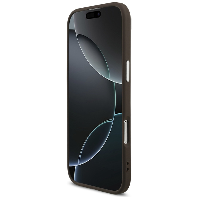 Etui Guess 4G Big 4G Classic Logo do     iPhone 17 Air brązowy srebrny