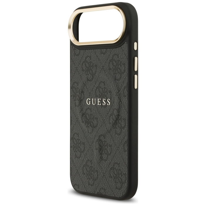 Etui Guess 4G PU Classic Logo MagSafe do iPhone 17 Air czarny