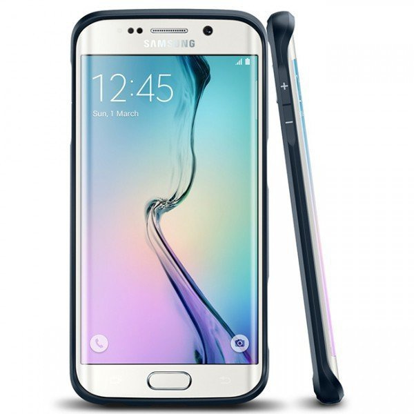 Etui SPIGEN Ultra Hybrid Samsung Galaxy S6 Edge Metal Slate Case