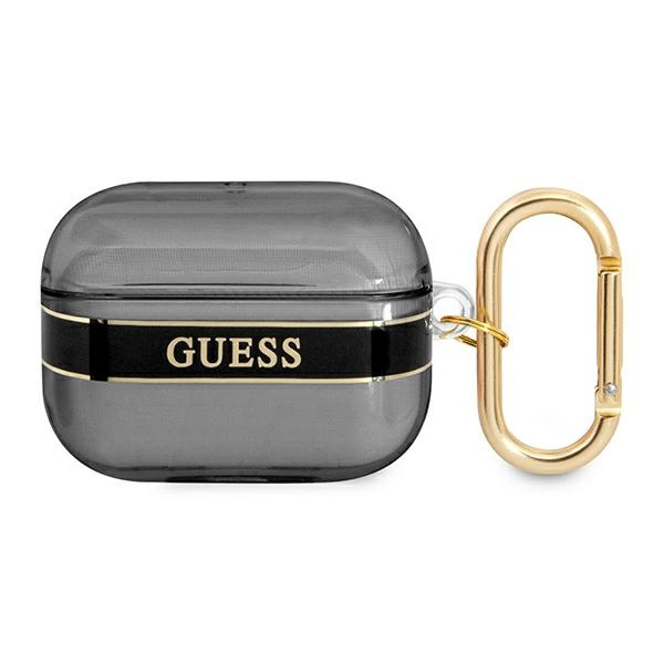 Etui GUESS Apple AirPods Pro Cover Strap Collection Czarny Case