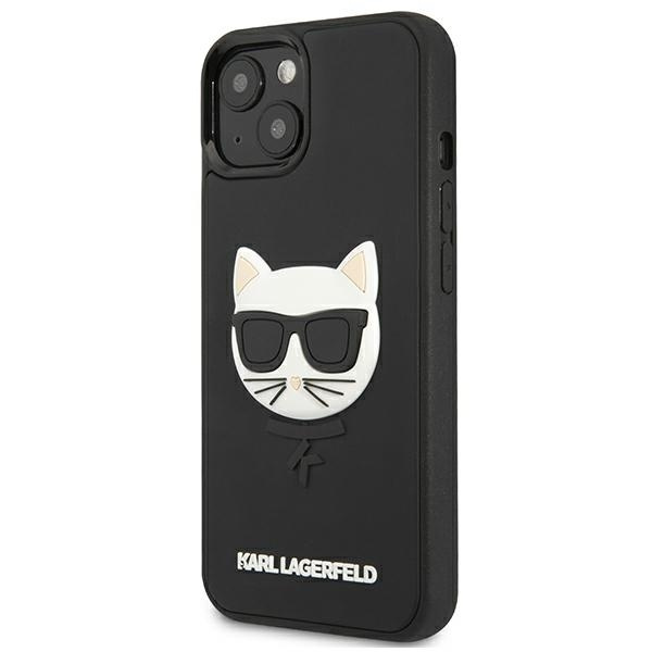 Etui KARL LAGERFELD Apple iPhone 13 Mini 3D Rubber Choupette Czarny Hardcase