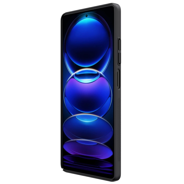 NILLKIN super frosted shield XIAOMI REDMI NOTE 12 PRO 5G/POCO X5 PRO 5G, BLACK / CZARNY