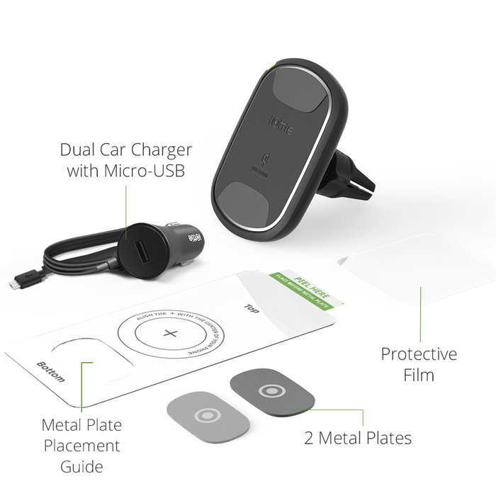 iOttie iTap 2 Wireless Uchwyt Magnetyczny na telefon do kratki z ładowaniem indukcyjnym