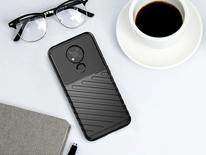 Thunder Case elastyczne pancerne etui pokrowiec Nokia 3.4 czarny