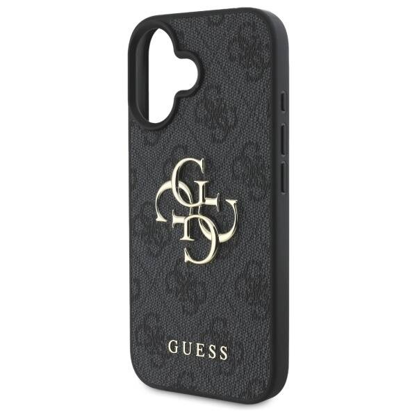 Etui Guess iPhone 16 Plus czarny/black hardcase 4G Big Logo