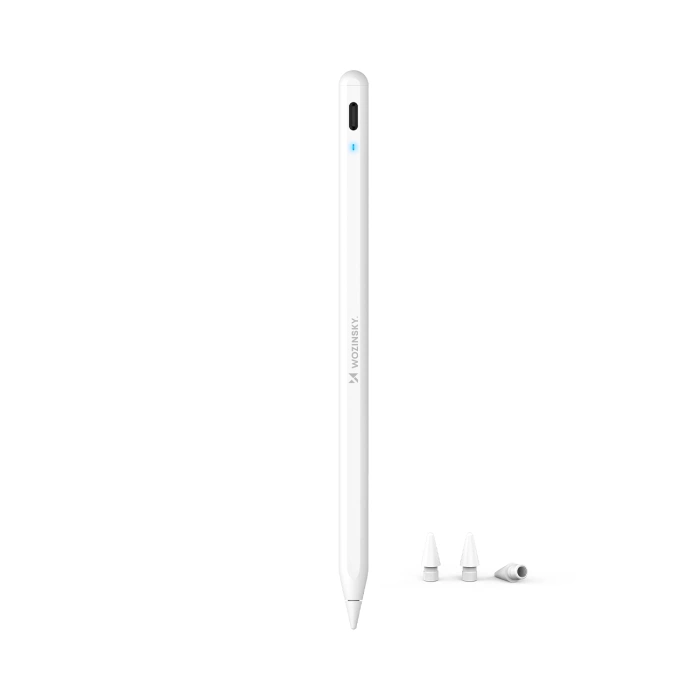 Rysik Wozinsky WRA-08  Stylus do iPad USB-C szybkie ładowanie Apple iPad 2018-2025 - biały