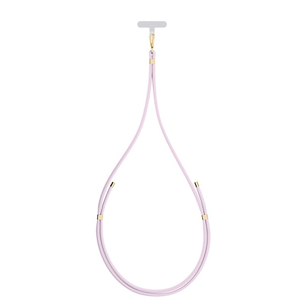 3MK EasyClip Elite Powder Pink (gold) smycz do telefonu