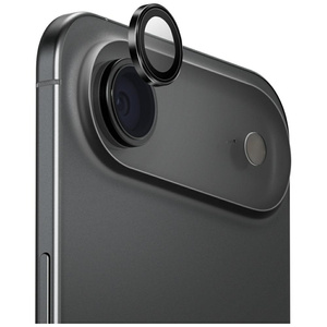 Szkło na obiektyw aparatu UNIQ Optix     Aluminium Camera Lens Protector do iPhone 17 Air z aplikatorem czarny