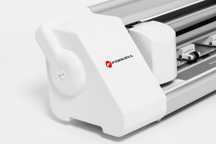 Ploter do folii Forcell na ekrany LCD + aplikator biały