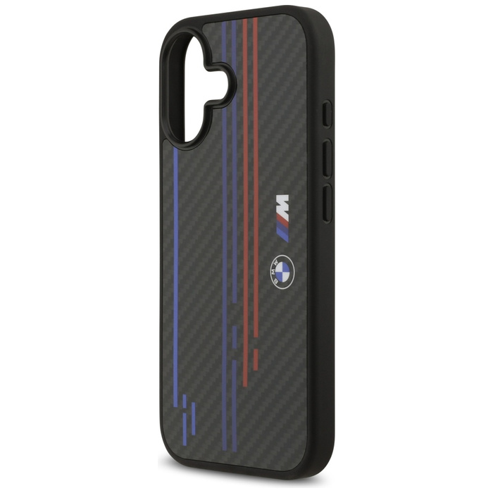 Etui BMW M Kevlar Lines & Logo MagSafe   do iPhone 17 czarny