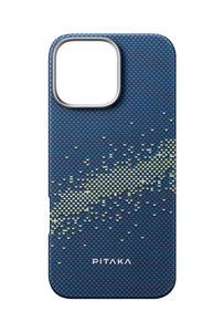 Pitaka Tactile Woven Case, StarPeak Milky Way Galaxy -  iPhone 16 Pro